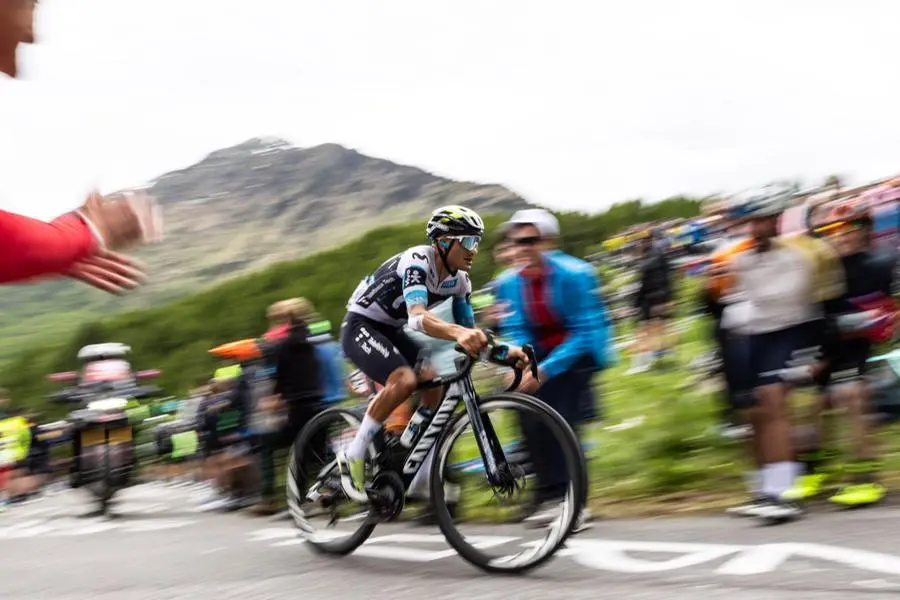 Il Giro d'Italia sul Mortirolo