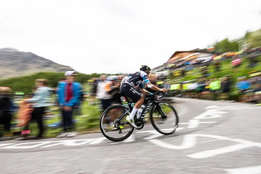 Il Giro d'Italia sul Mortirolo