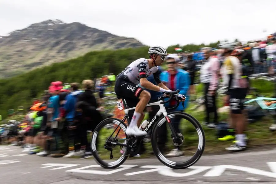 Il Giro d'Italia sul Mortirolo