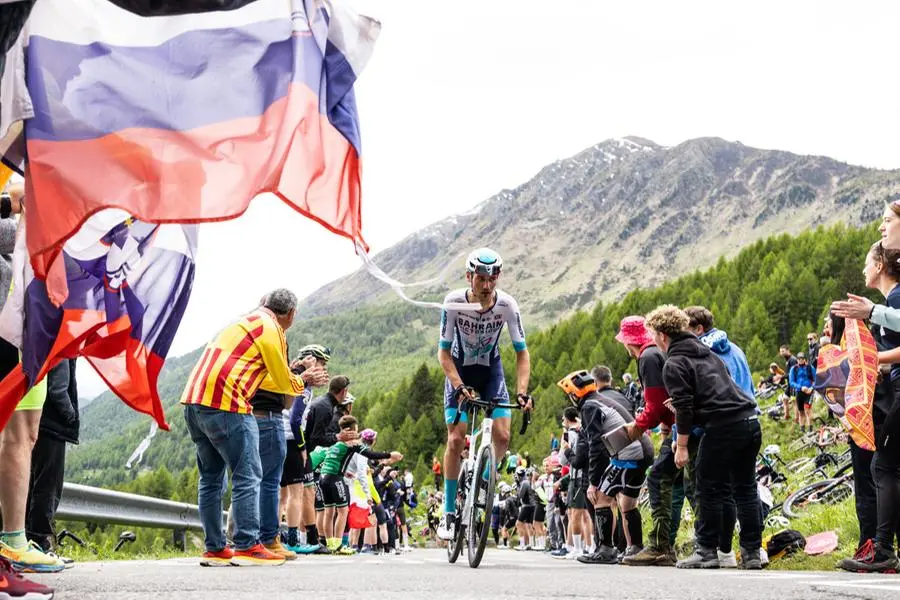 Il Giro d'Italia sul Mortirolo
