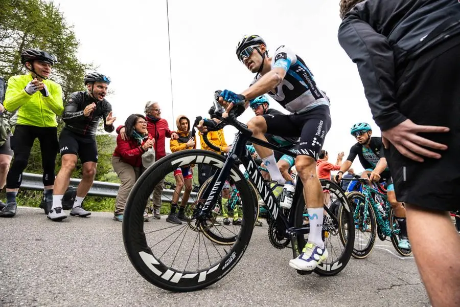 Il Giro d'Italia sul Mortirolo