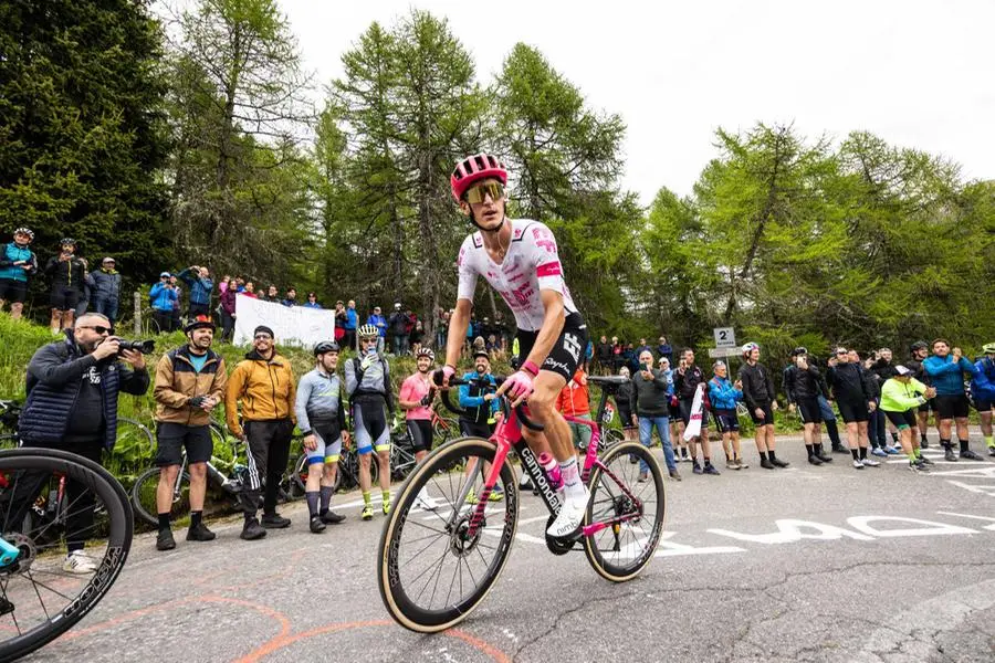 Il Giro d'Italia sul Mortirolo
