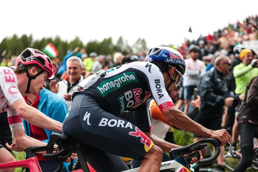 Il Giro d'Italia sul Mortirolo