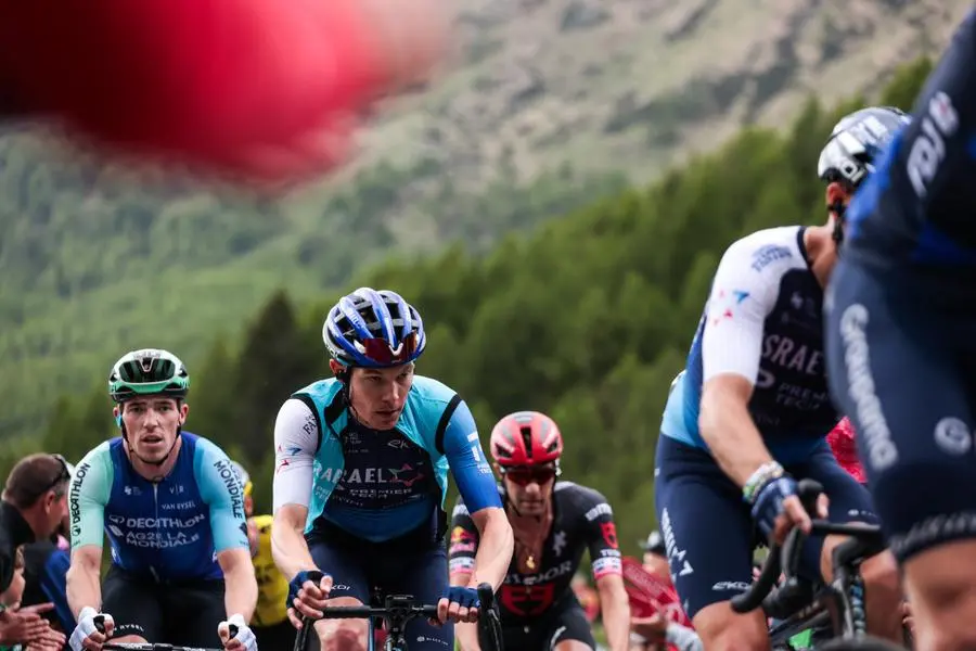Il Giro d'Italia sul Mortirolo