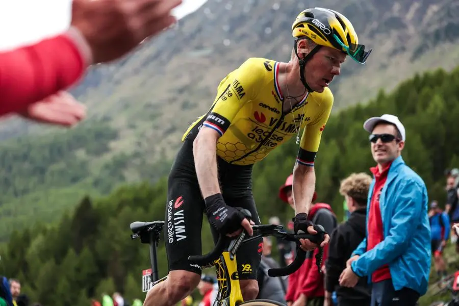 Il Giro d'Italia sul Mortirolo