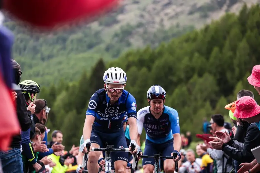 Il Giro d'Italia sul Mortirolo