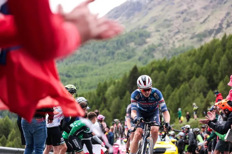 Il Giro d'Italia sul Mortirolo
