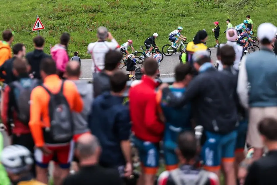 Il Giro d'Italia sul Mortirolo