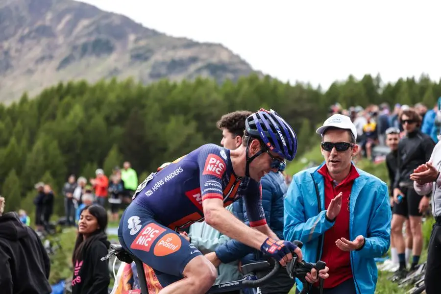 Il Giro d'Italia sul Mortirolo