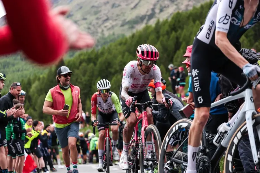 Il Giro d'Italia sul Mortirolo