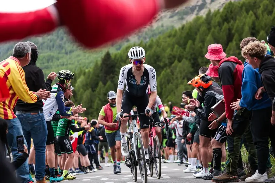 Il Giro d'Italia sul Mortirolo