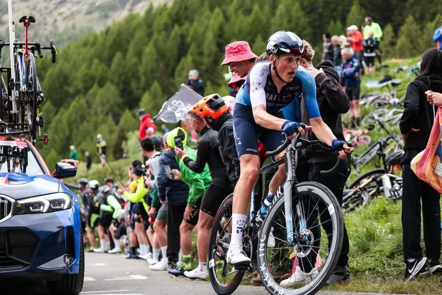 Il Giro d'Italia sul Mortirolo