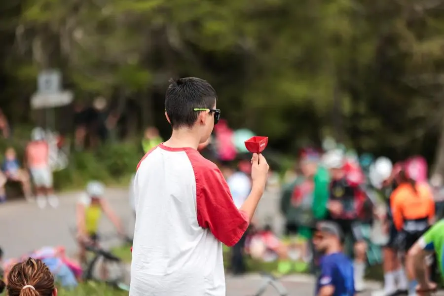 Il pubblico sul Mortirolo per il Giro d'Italia 2025