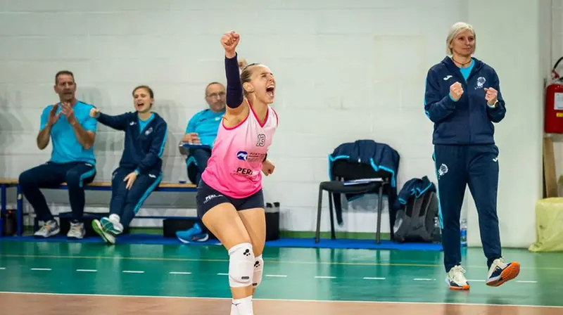 Patrizia Zampedri in maglia ostiano