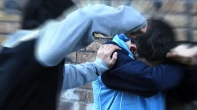 Una foto simbolica di un'aggressione