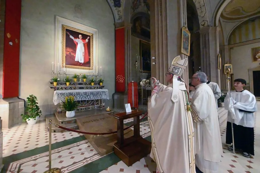 La messa per San Paolo VI