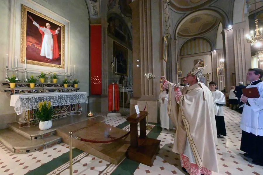 La messa per San Paolo VI