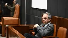 Riprendono le udienze del processo per l'omicidio di Nada Cella, presieduta dal presidente della corte Massimo Cusatti. Marco Soracco in aula. Genova, 06 marzo 2025. ANSA/LUCA ZENNARO