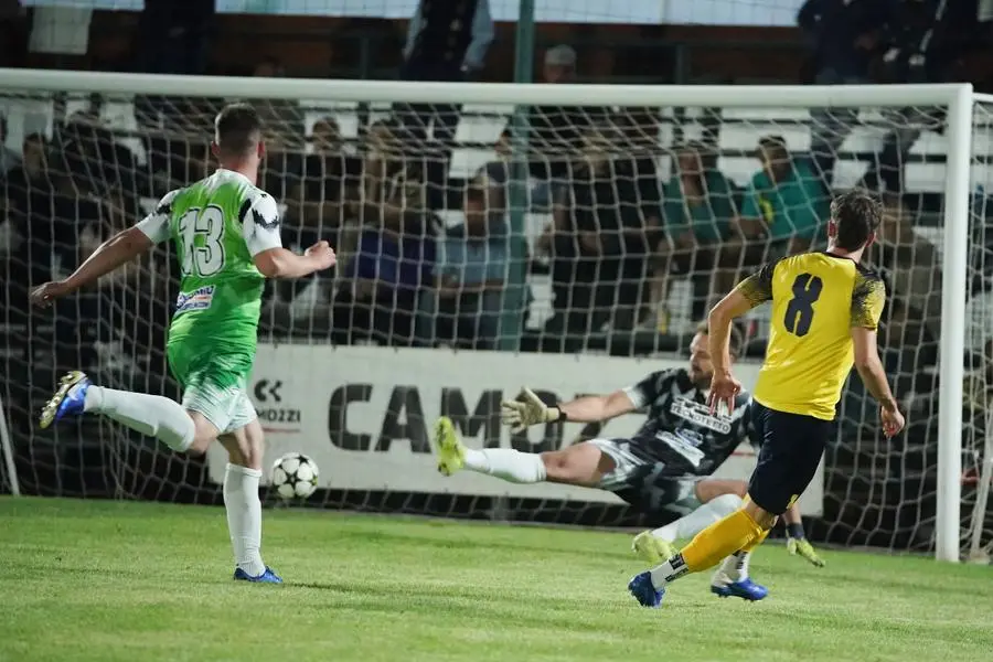 SPORT CALCIO 45¡ TORNEO NOTTURNO POLPENAZZE GIRONE 2 COMIPONT/REALVALVERDE/AS29 - AZ. AGRICOLA DURANTI E AMADEI/TDK IMPIANTI/CONFEZIONI GRAZIA NELLA FOTO GOL AZ. AGRICOLA DI MURO 29-05-2025 perteghella@newreporter