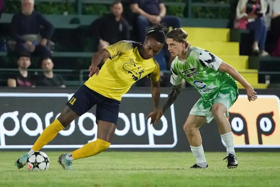 SPORT CALCIO 45¡ TORNEO NOTTURNO POLPENAZZE GIRONE 2 COMIPONT/REALVALVERDE/AS29 - AZ. AGRICOLA DURANTI E AMADEI/TDK IMPIANTI/CONFEZIONI GRAZIA NELLA FOTO CHIEMERIE E VALLISA 29-05-2025 perteghella@newreporter