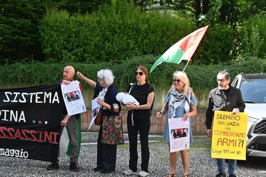 Le proteste contro Tajani all'UniBs