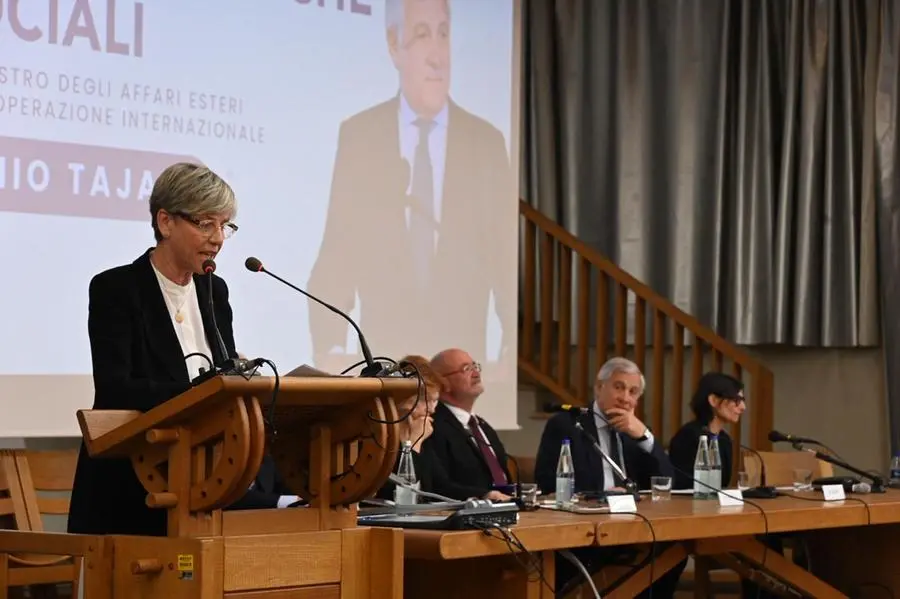 Il ministro Antonio Tajani inaugura il corso di Scienze politiche in UniBs