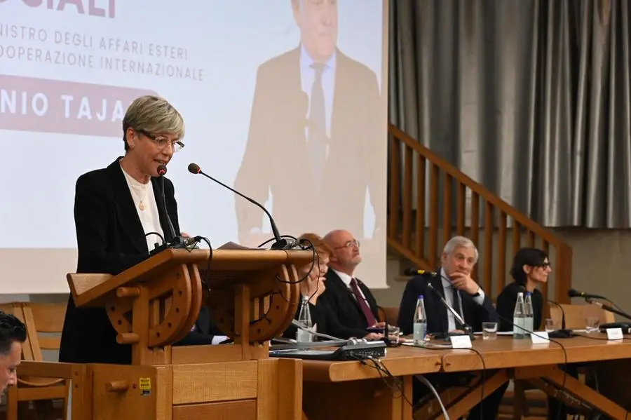 Il ministro Antonio Tajani inaugura il corso di Scienze politiche in UniBs