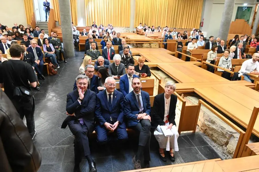 Il ministro Antonio Tajani inaugura il corso di Scienze politiche in UniBs