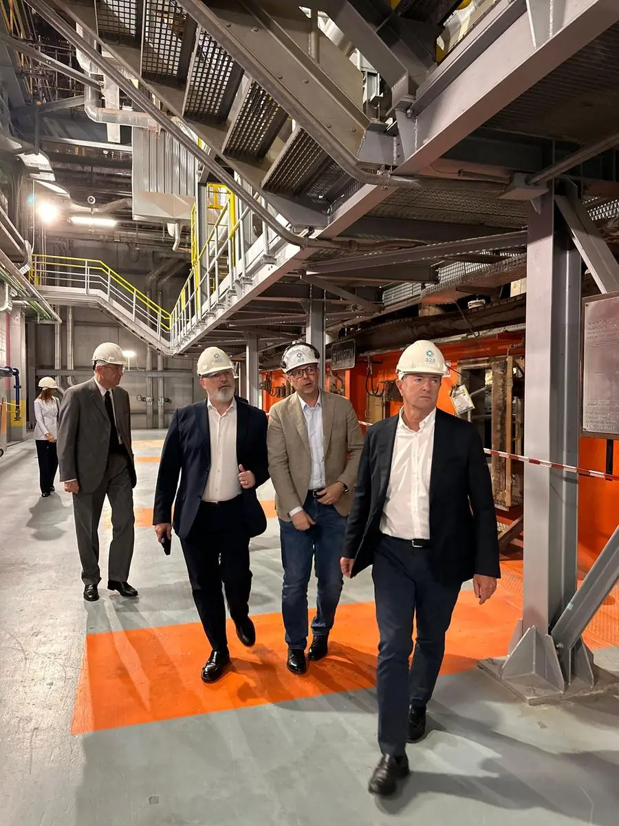 Gori e Bonaccini visitano le industrie bresciane