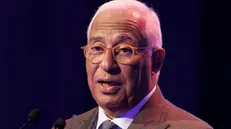 epa12143890 European Council President Antonio Costa speaks during the EU-Brazil Investment Forum in Sao Paulo, Brazil, 29 May 2025. Costa said that he hoped to have an agreement between the European Union and Mercosur signed in December. EPA/ISAAC FONTANA