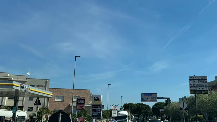 Viale Marconi: il luogo dell'investimento - © www.giornaledibrescia.it