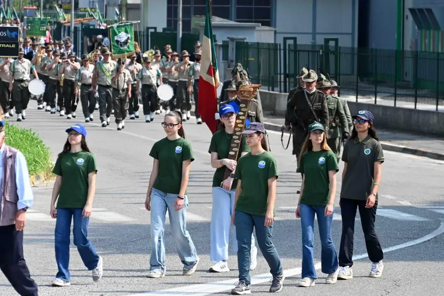 A Torbole l'adunata degli alpini della sezione di Brescia