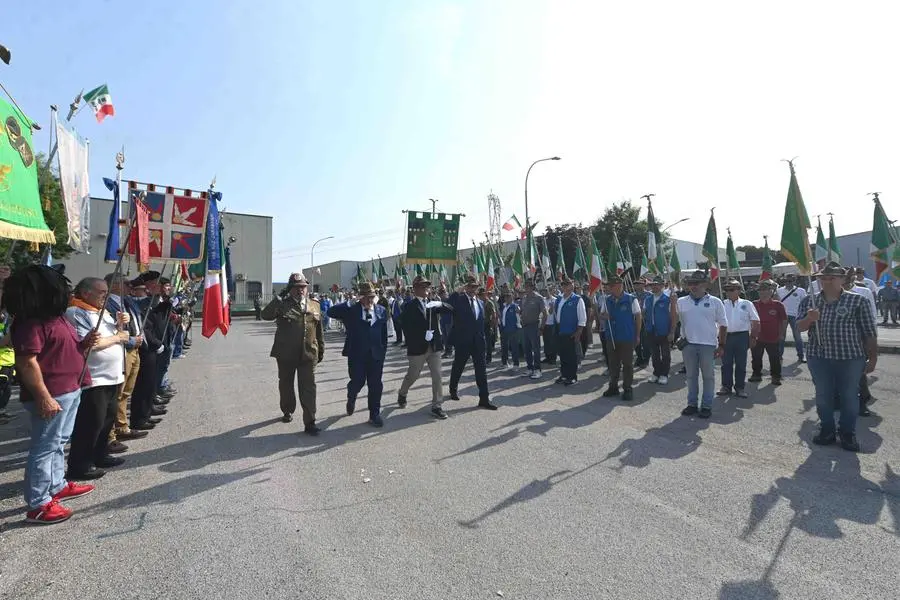 A Torbole l'adunata degli alpini della sezione di Brescia