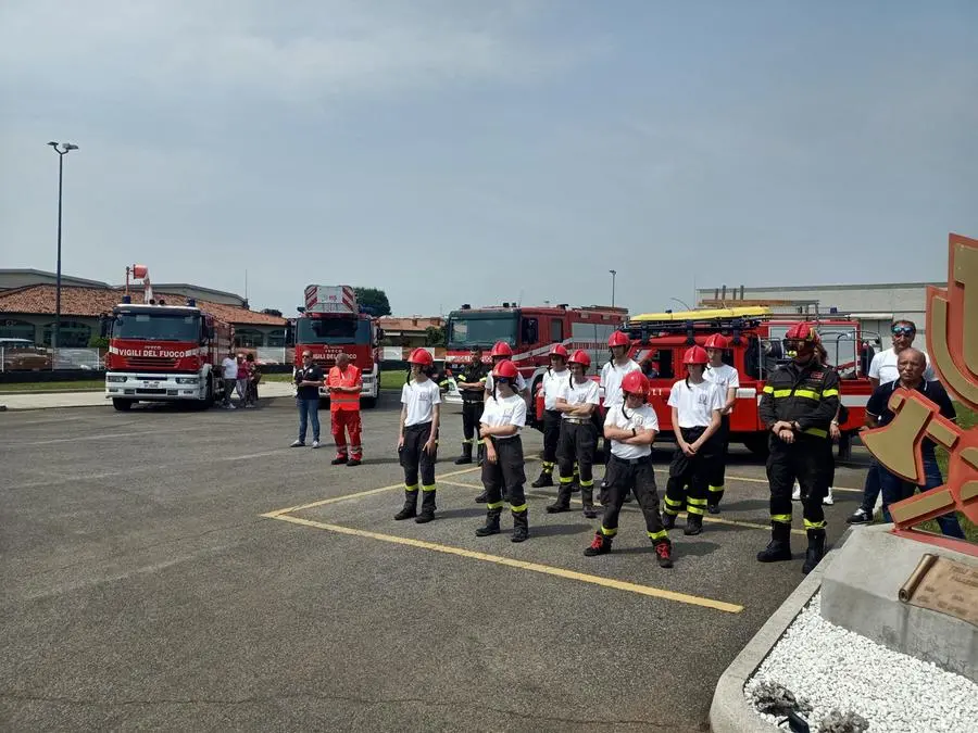 Inaugurato a Palazzolo il nuovo mezzo dei Vigili del fuoco