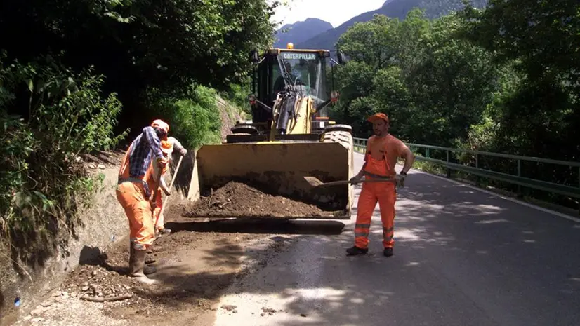 Una cantiere stradale - © www.giornaledibrescia.it