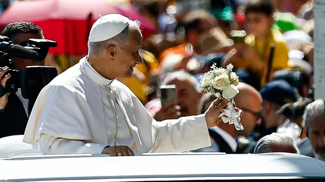Pope Leo XIVt presides the Holy Mass for Jubilee of Families, Children, Grandparents and the Elderly, in Saint Peter's Square, in Vatican City, 01 June 2025. ANSA/ANGELO CARCONI