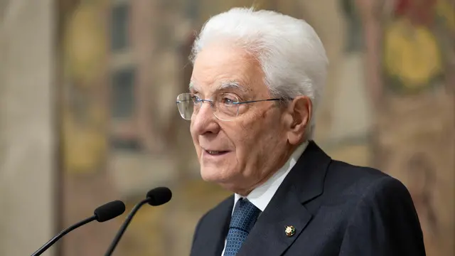 Il Presidente della Repubblica Sergio Mattarella in occasione dell'incontro del Presidente della Repubblica con i Magistrati ordinari in tirocinio nominati con D.M. 15/04/2024 e D.M. 22/10/2024 (foto di Francesco Ammendola - Ufficio per la Stampa e la Comunicazione della Presidenza della Repubblica)