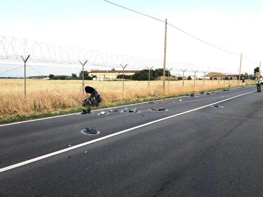 L'incidente mortale a Montichiari