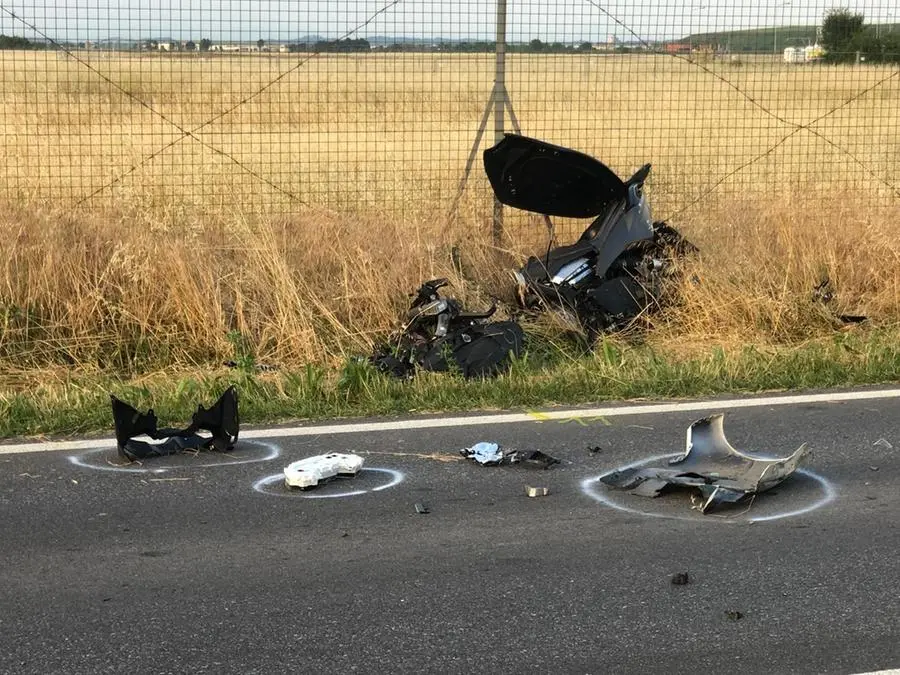 L'incidente mortale a Montichiari