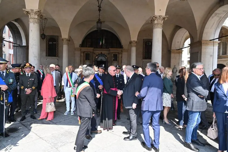 Festa della Repubblica, la cerimonia in piazza Loggia