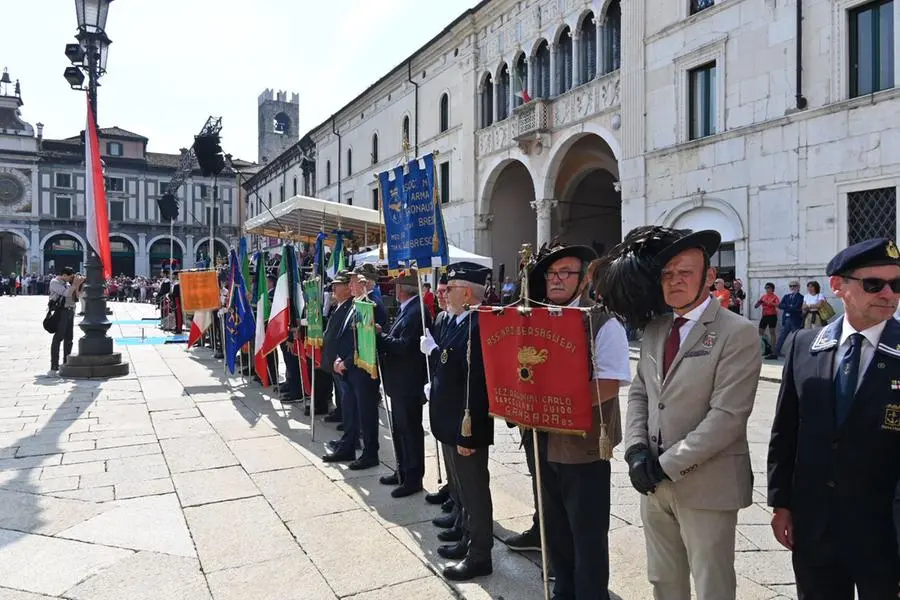 Festa della Repubblica, la cerimonia in piazza Loggia