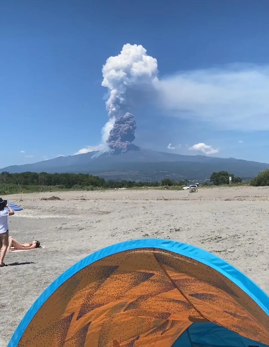 L'eruzione dell'Etna