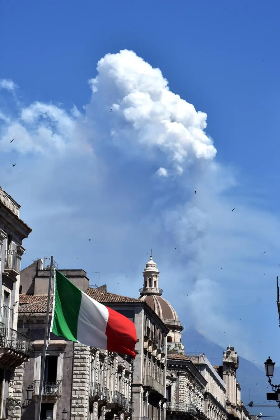 L'eruzione dell'Etna