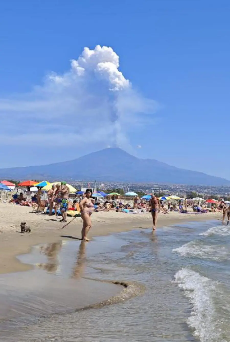 L'eruzione dell'Etna