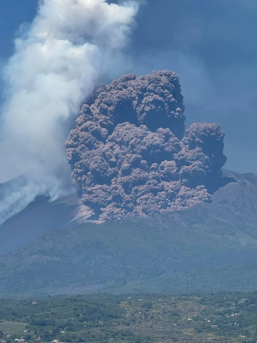 L'eruzione dell'Etna
