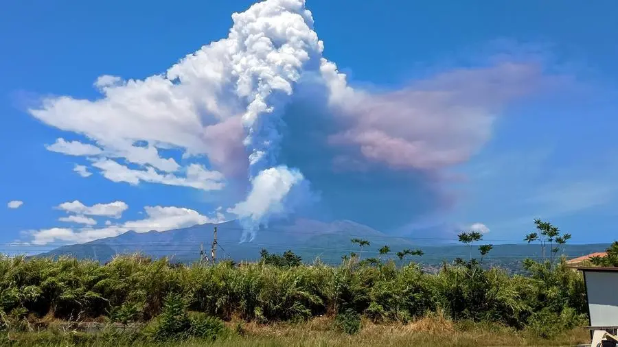 L'eruzione dell'Etna