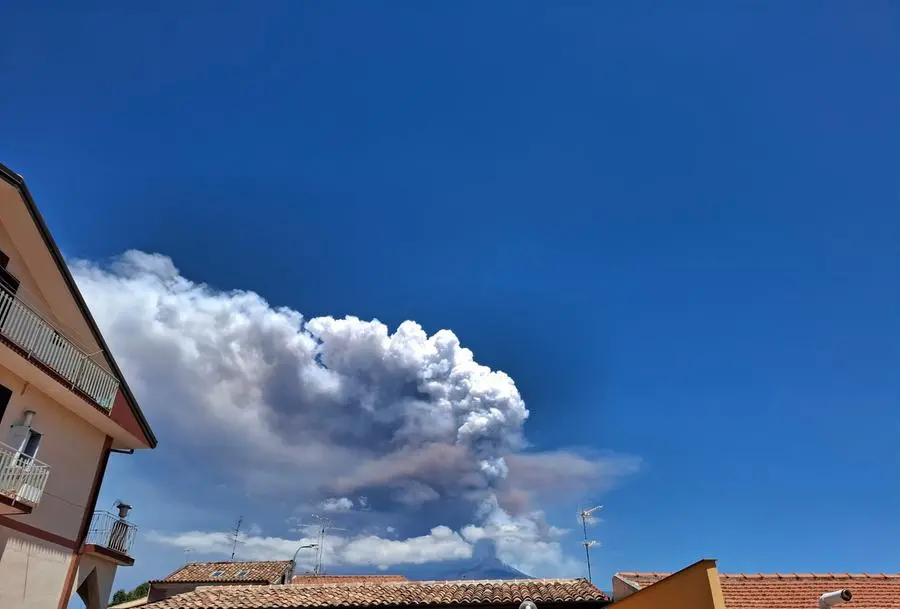 L'eruzione dell'Etna