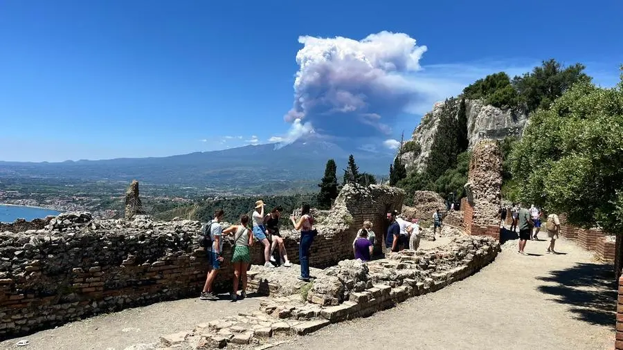 L'eruzione dell'Etna