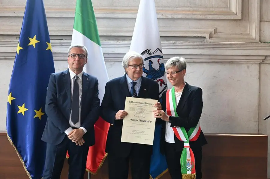 Loggia, la consegna delle onorificenze al merito della Repubblica