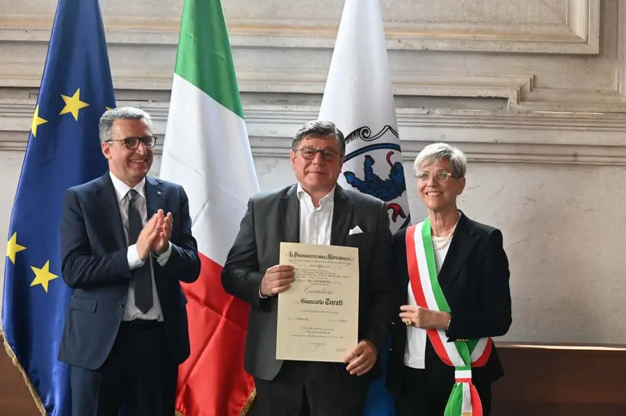 Loggia, la consegna delle onorificenze al merito della Repubblica